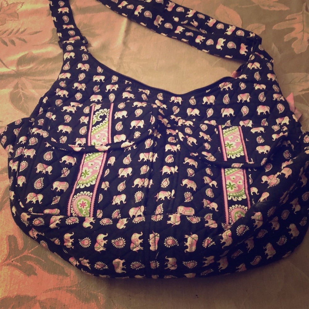 Pink Elephant Vera Bradley Carry All